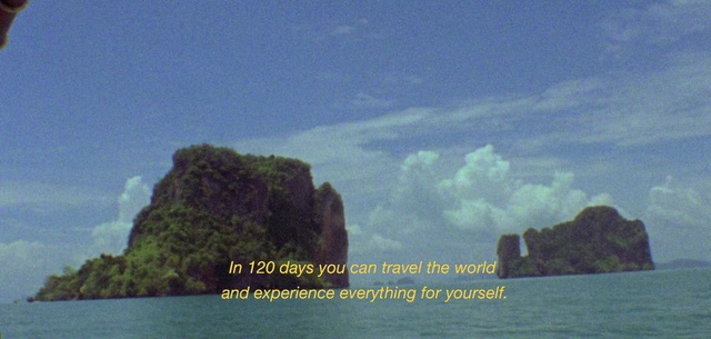 Video Reference: Natural landscape, Nature, Sky, Islet, Coastal and oceanic landforms, Water resources, Promontory, Sea, Inlet, Rock