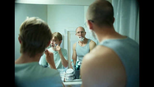 Video Reference: Photograph, Skin, Child, Shoulder, Snapshot, Arm, Room, Muscle, Smile, Baby