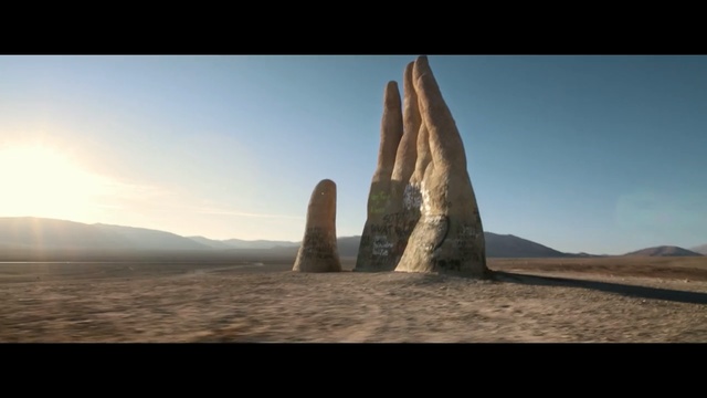 Video Reference: sky, nature, rock, monolith, horizon, landscape, formation, badlands, sand, computer wallpaper