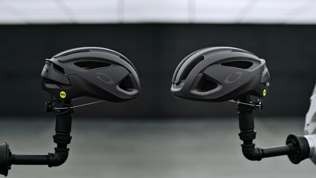 Video Reference: helmet, mode of transport, bicycle helmet, sports equipment, personal protective equipment, headgear, automotive design, product, product, bicycles equipment and supplies, Person