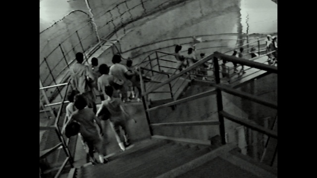 Video Reference: Monochrome photography, Photograph, Black-and-white, Monochrome, Iron, Stairs, Snapshot, Photography, Architecture, Metal, Person