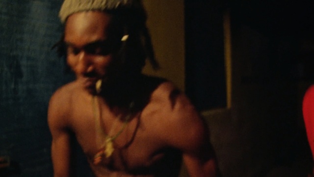 Video Reference: Hair, Barechested, Black, Facial hair, Chest, Muscle, Hairstyle, Male, Arm, Lady