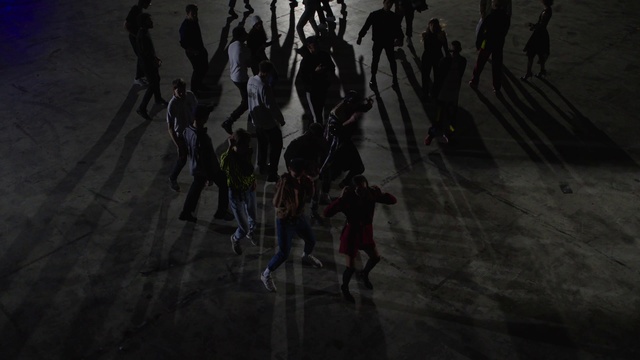 Video Reference: Darkness, Crowd, Pc game, Fun, Photography, Screenshot, Shadow, Art, Group, People, Walking, Horse, Riding, Dog, Man, Standing, Beach, Water, Playing, Holding, Street, Umbrella, Ocean, Rain, Floor, Person, Footwear, Clothing, Dance, Cartoon