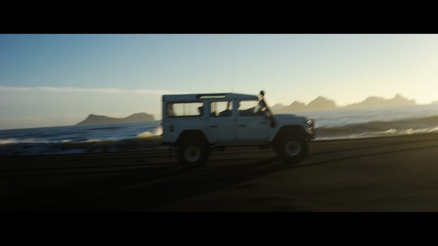 Video Reference: car, motor vehicle, vehicle, transport, road, mode of transport, sand, road trip, driving, sky