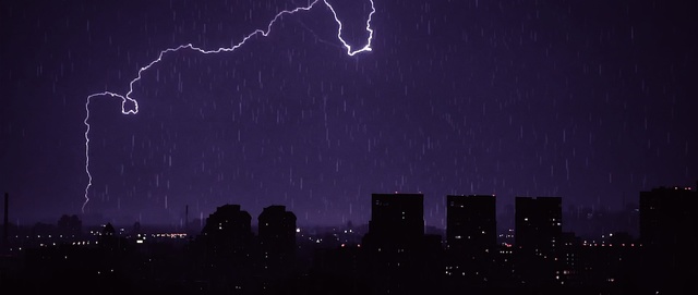 Video Reference: Thunder, Lightning, Sky, Thunderstorm, Night, Atmospheric phenomenon, Lighting, Atmosphere, Darkness, Midnight