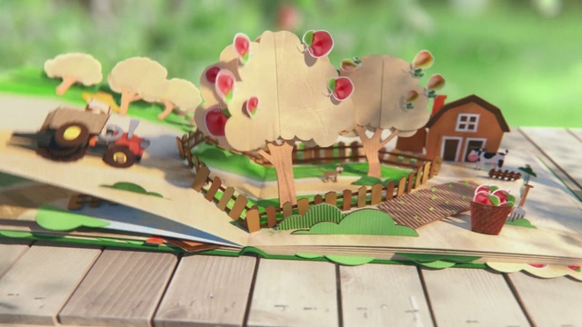 Video Reference: Tree, Scale model, Animation, Games, Toy, Plant, Grass, Table, Cake, Wooden, Green, Sitting, Small, Birthday, Little, Train, Made, Desk, Computer, Bench, Colorful, Board, Old, Bird, Track, Food, Standing, Kitchen, People, Plate, Laying, White, Group, Bear, Cartoon