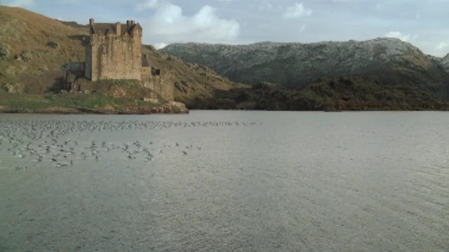 Video Reference: loch, water resources, reservoir, lake, highland, hill station, lake district, tarn, river, escarpment