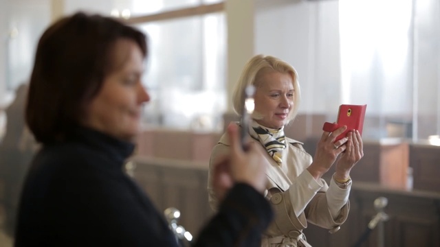 Video Reference: event, girl, fun, communication, drink, Person