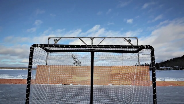 Video Reference: sky, structure, water, net, fence, cloud, roof