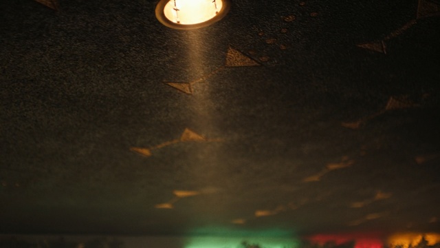 Video Reference: Sky, Light, Cloud, Ceiling, Night, Lighting, Atmosphere, Darkness, Light fixture, Room