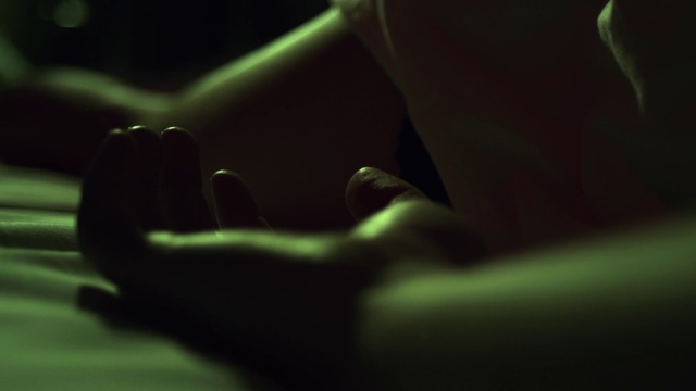 Video Reference: Green, Light, Hand, Finger, Photography, Macro photography, Human leg