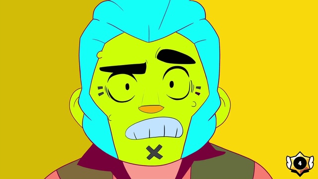 Video Reference: Face, Cartoon, Yellow, Facial expression, Green, Head, Illustration, Art, Fictional character, Animated cartoon