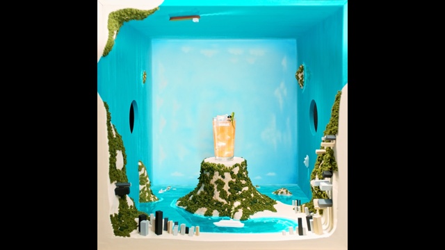 Video Reference: Turquoise, Green, Blue, Aqua, Cake decorating, Azure, Teal, Turquoise, Cake, Sugar paste, Person