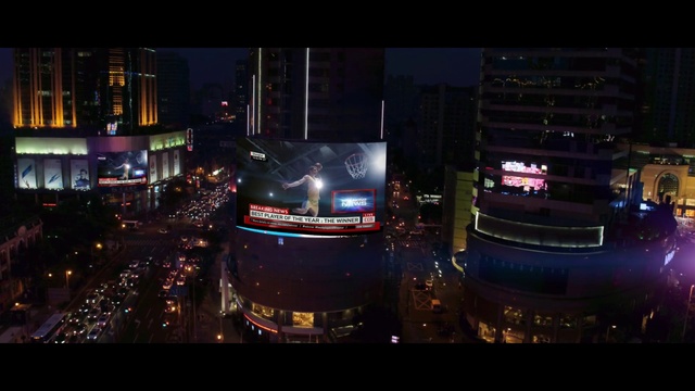 Video Reference: Night, Metropolitan area, City, Light, Mode of transport, Urban area, Metropolis, Human settlement, Cityscape, Downtown