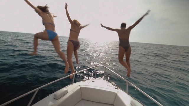 Video Reference: water transportation, boat, boating, sea, vacation, watercraft, recreation, sailing, water, sailing