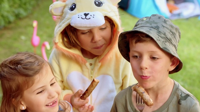 Video Reference: Child, Beanie, Happy, Fun, Headgear, Finger, Smile, Cap