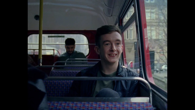 Video Reference: vehicle, bumper car, car, conveyance, passenger, man, Person