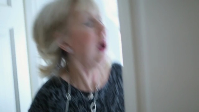 Video Reference: Hair, Face, Blond, Eyebrow, Cheek, Nose, Hairstyle, Head, Chin, Hair coloring