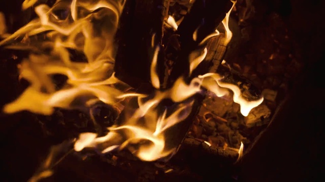 Video Reference: Flame, Fire, Heat, Light, Campfire, Bonfire, Smoke, Gas