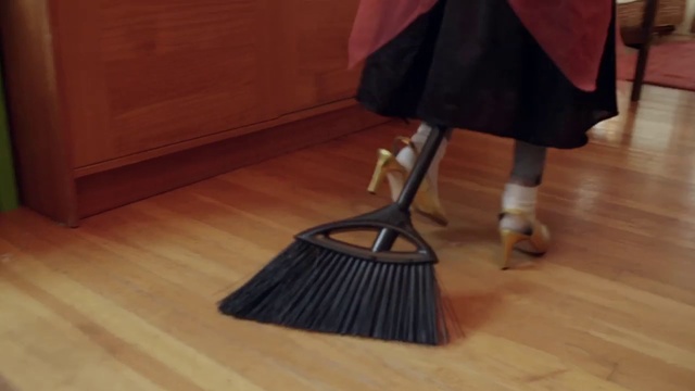 Video Reference: Floor, Flooring, Broom, Hardwood, Wood flooring, Laminate flooring, Household cleaning supply, Wood, Leg, Household supply