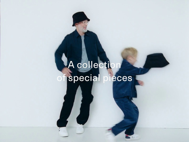 Video Reference: Clothing, Shoulder, Standing, Outerwear, Suit, Sleeve, Font, Waist, Trousers, Neck