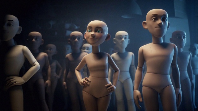 Video Reference: Mannequin, Head, Fashion, Human, Doll, Art, Fashion design, Toy, Animation, Space