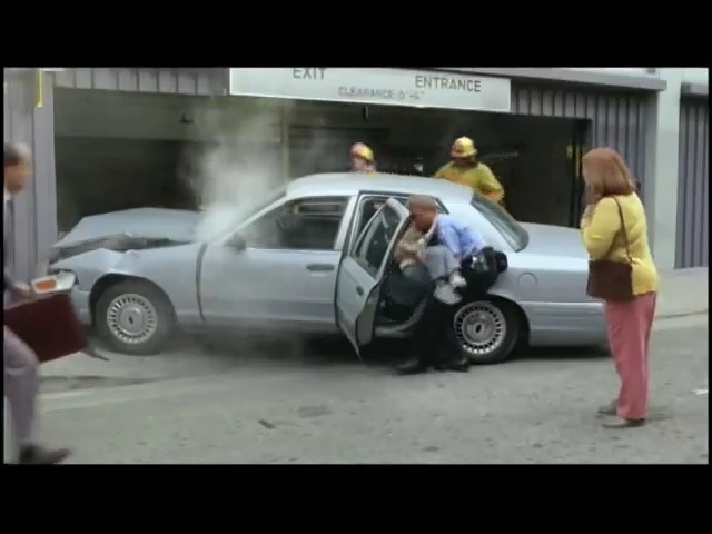 Video Reference: Land vehicle, Vehicle, Car, Ford crown victoria, Mode of transport, Executive car, Mid-size car, Sedan, Automotive window part, Person