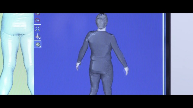 Video Reference: Shoulder, Blue, 3d modeling, Joint, Standing, Purple, Arm, Violet, Human, Organ