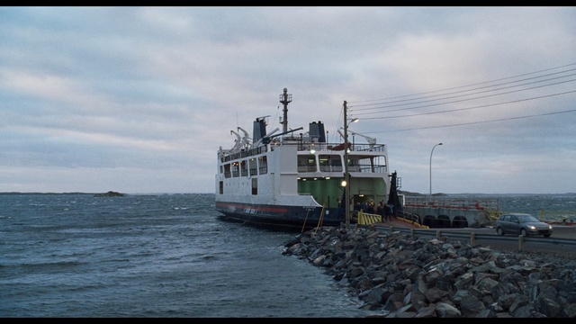 Video Reference: water transportation, ship, ferry, transport, passenger ship, sea, sky, watercraft, tugboat, water, Person