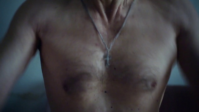 Video Reference: Barechested, Chest, Skin, Shoulder, Muscle, Neck, Trunk, Abdomen, Arm, Joint