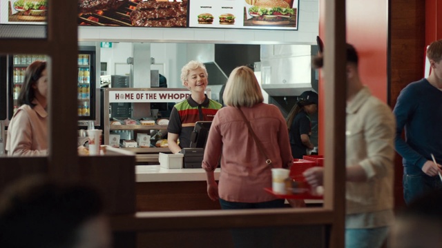 Video Reference: Snapshot, Window, Photography, Building, Restaurant, Customer, Street, Person