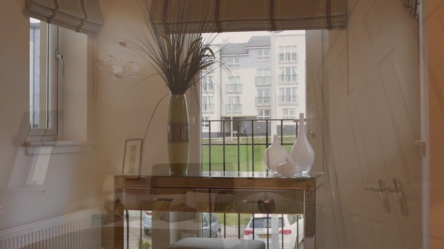 Video Reference: property, room, architecture, interior design, window, home, apartment, window treatment, daylighting, glass, Person