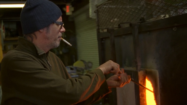 Video Reference: metalsmith, glass, darkness, night