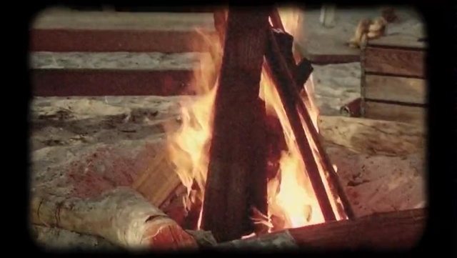 Video Reference: heat, campfire, fire, geological phenomenon, flame, screenshot, girl, darkness, flesh