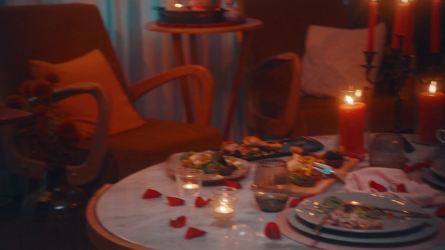 Video Reference: Meal, Food, Table, Lighting, Supper, Dinner, Cuisine, Dish, Christmas eve, Christmas dinner