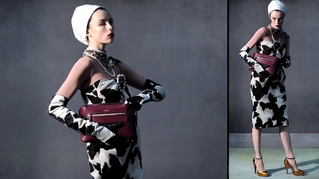 Video Reference: Fashion model, Clothing, Fashion, Dress, Beauty, Shoulder, Fashion design, Photography, Model, Style, Person