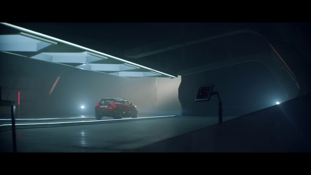 Video Reference: Automotive lighting, Light, Mode of transport, Automotive design, Vehicle, Headlamp, Car, Automotive exterior, Architecture, Darkness