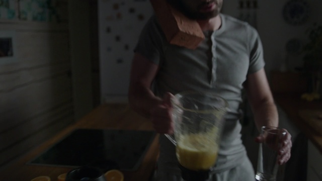 Video Reference: arm, facial hair, darkness, girl