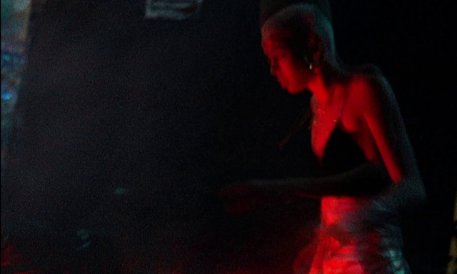 Video Reference: Red, Black, Performance, Entertainment, Darkness, Performance art, Light, Performing arts, Room, Stage