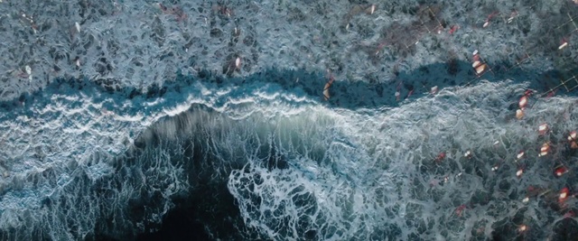 Video Reference: Water, Wave, Blue, Turquoise, Geological phenomenon, Sea, Wind wave, Rock, Ocean, Watercourse