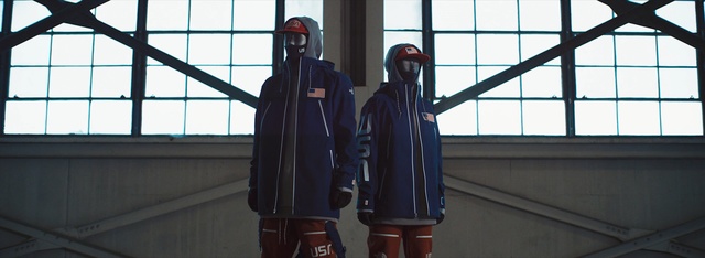 Video Reference: window, building, tourist attraction, glass, Person