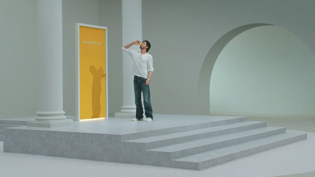 Video Reference: Stairs, Line, Architecture, Design, Floor, Material property, Interior design, Tourist attraction, Room, Ceiling, Person