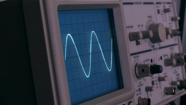 Video Reference: Oscilloscope, Technology, Electronics, Electronic device, Room, Screen, Display device