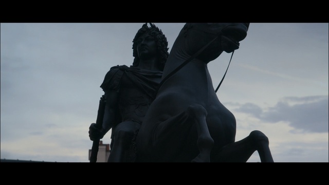 Video Reference: Statue, Sculpture, Landmark, Monument, Sky, Memorial, Stone carving, Photography, Art, Temple, Person