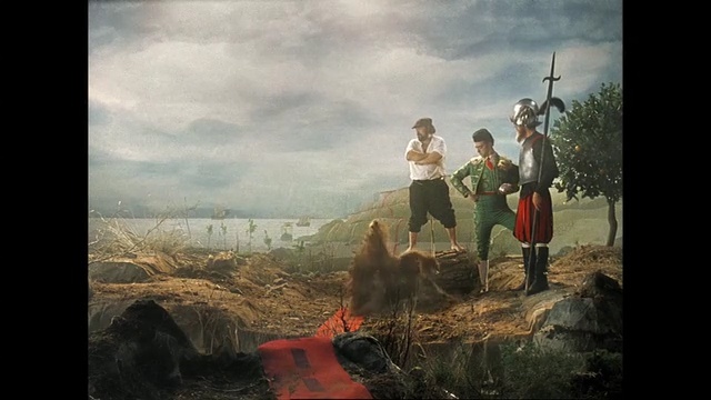 Video Reference: sky, tree, geological phenomenon, rock, screenshot, landscape, cloud