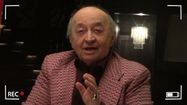 Video Reference: Facial expression, Head, Chin, Human, Cheek, Forehead, Wrinkle, Fun, Gentleman, Smile, Person