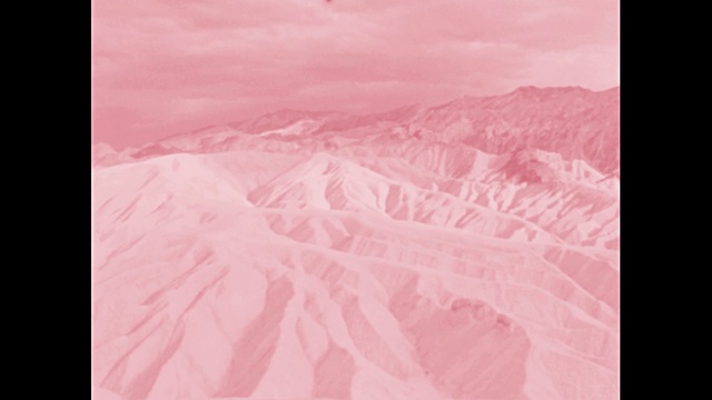 Video Reference: Pink, Pattern, Textile, Geological phenomenon, Magenta, Landscape, Peach