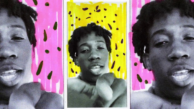Video Reference: Face, Head, Nose, Pink, Colorfulness, Art, Collage, Visual arts, Portrait, Photography