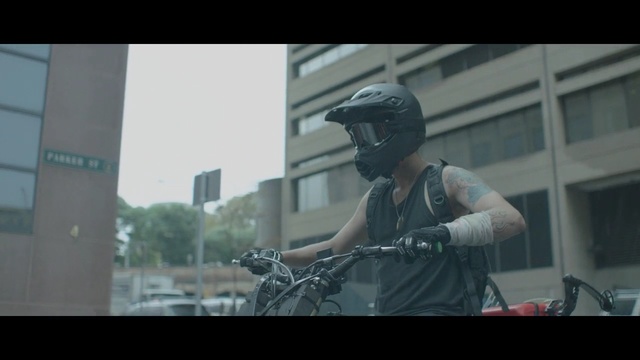 Video Reference: Helmet, Photography, Bicycle motocross, Vehicle, Freestyle bmx, Personal protective equipment, Bicycle, Recreation, Sports equipment, Bmx bike