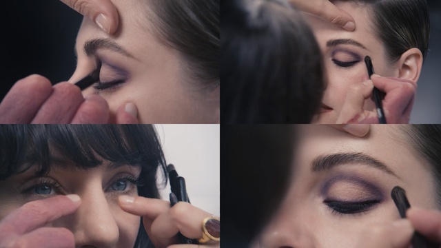 Video Reference: eyebrow, cheek, eye shadow, nose, eyelash, chin, lip, forehead, beauty, eye